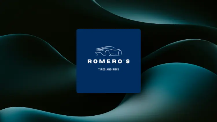 Romero Tires And Rims Logo